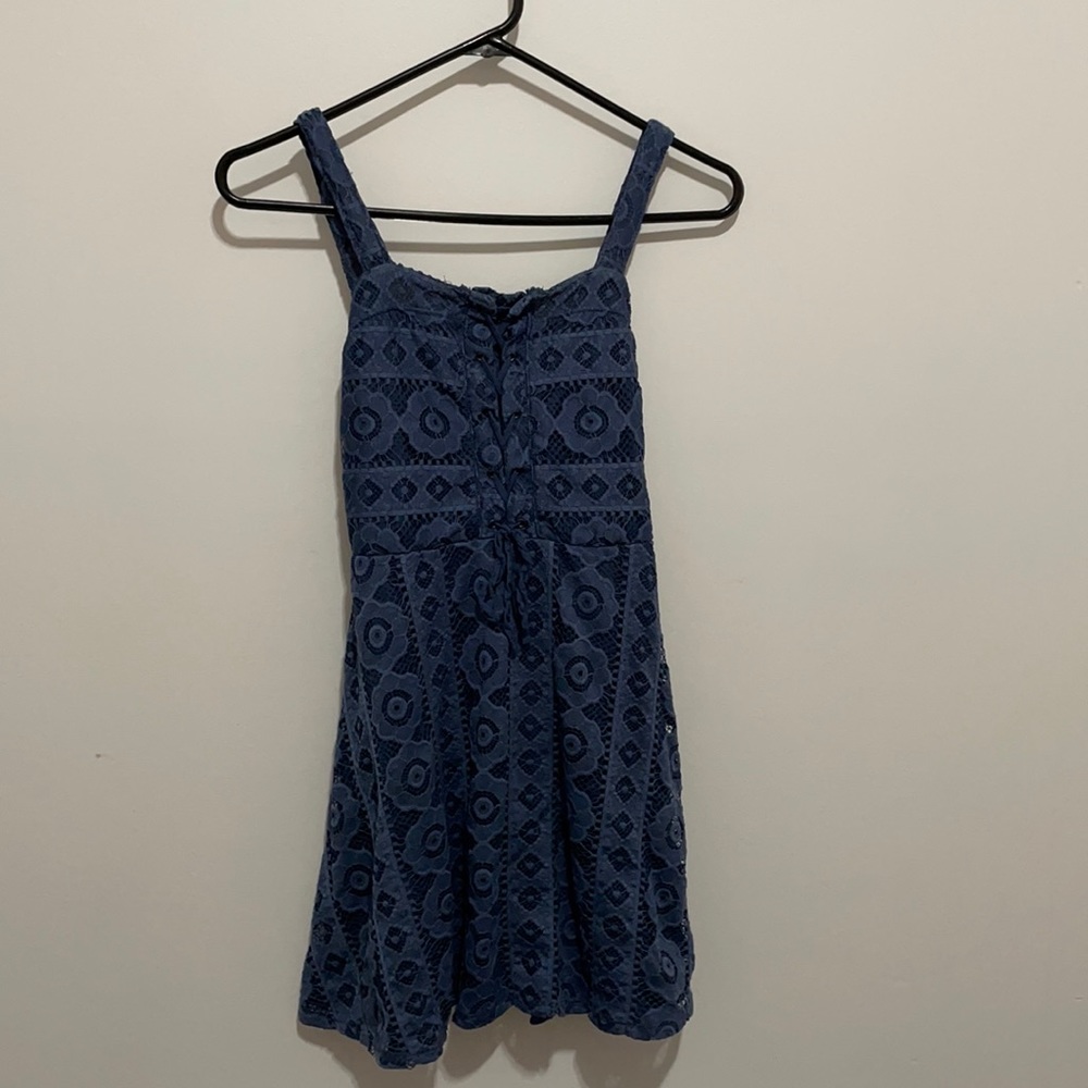 Blue Lace Dress